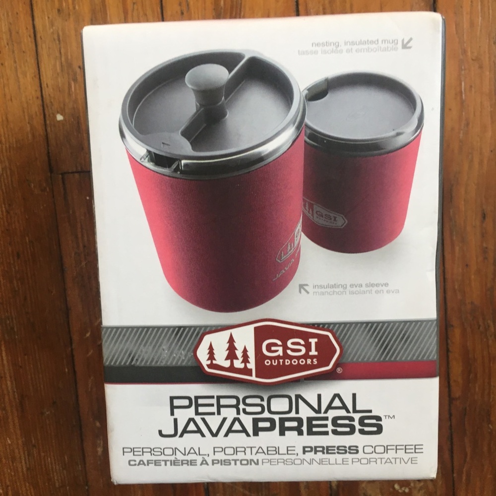 GSI personal coffee press